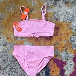 Wonder Nation Pink Kids Swim Bikini